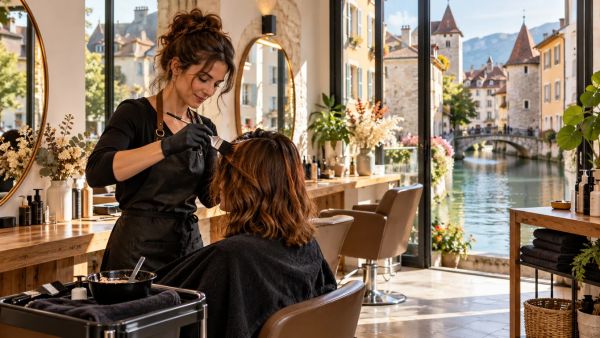 Top salons à Annecy pour sublimer la couleur de vos cheveux